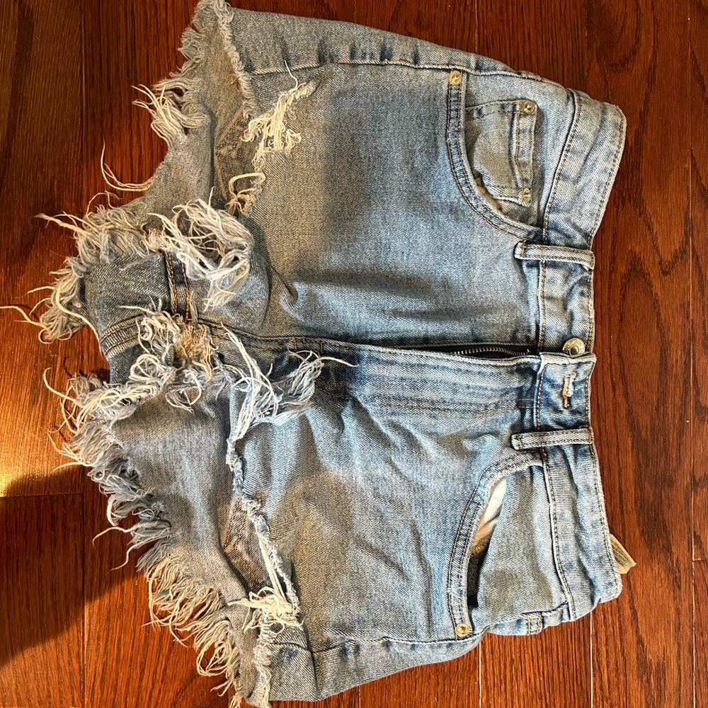 Zara light wash Jean shorts
